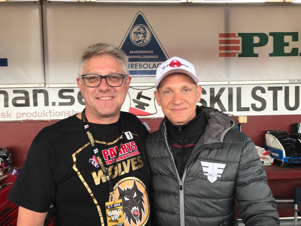 Clare_Phiz's tweet photo. Excited to be at Smederna tonight and Chris Wallett told Freddie everyone at ⁦@WolvesSpeedway⁩ misses him https://t.co/BsYPTJNEJJ