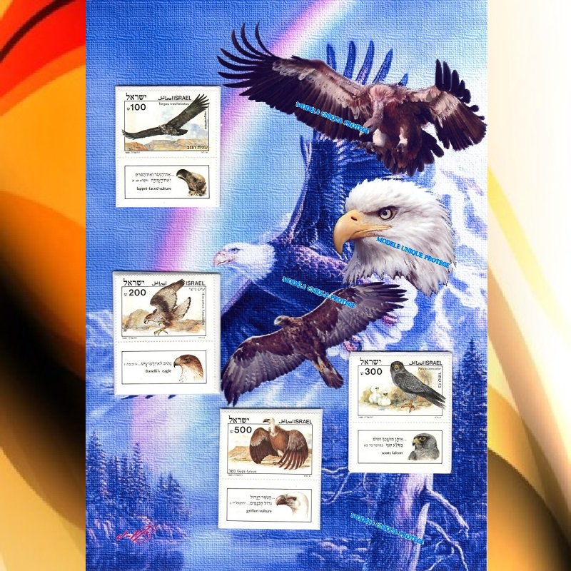 barbierjeanf's tweet photo. RAPACES NOCTURNES OISEAUX BIBLIQUES
Montage photo numérique, timbres poste neufs Israël 1985, vintage
https://t.co/nP051Xrwrg
#oeuvreoriginale #artpostal #modeleunique #artnumerique #artmixte #montagephoto #philatelie #impressiondigitale #oiseauxrapaces #oiseauxbibliques #vintage https://t.co/Et3I14RLhW