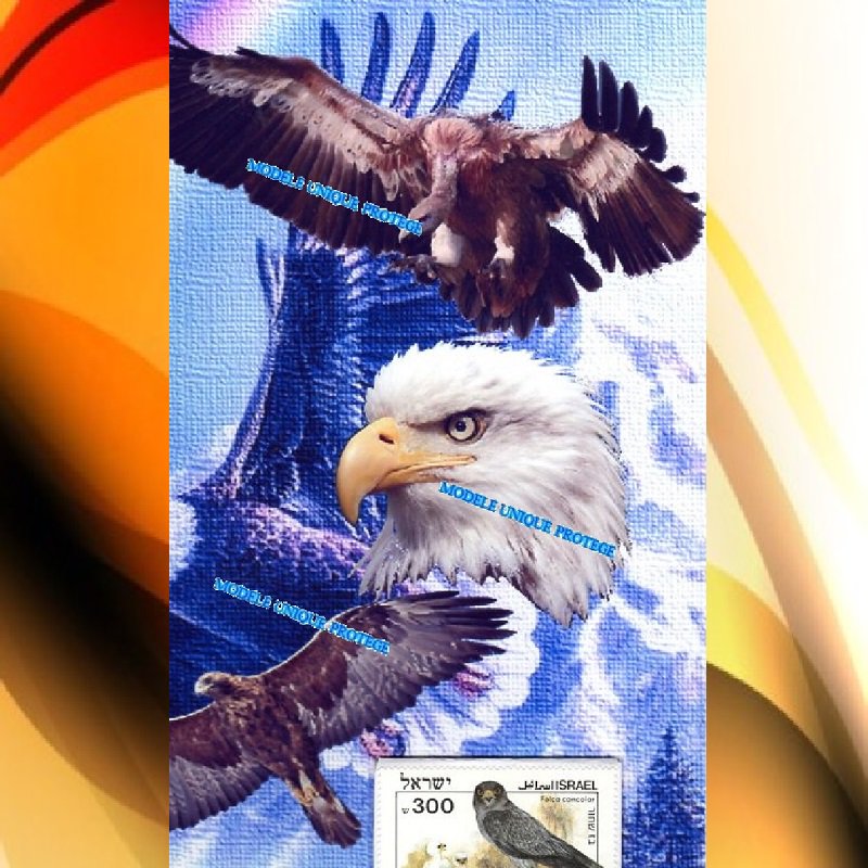 barbierjeanf's tweet photo. RAPACES NOCTURNES OISEAUX BIBLIQUES
Montage photo numérique, timbres poste neufs Israël 1985, vintage
https://t.co/nP051Xrwrg
#oeuvreoriginale #artpostal #modeleunique #artnumerique #artmixte #montagephoto #philatelie #impressiondigitale #oiseauxrapaces #oiseauxbibliques #vintage https://t.co/Et3I14RLhW