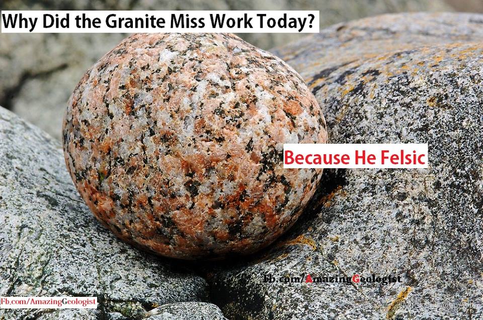 GeologyTime's tweet photo. Only Geologists will understand it! 😂😁😀
 "Tag some Geologists"
 
 #minerals #crystals #joke https://t.co/KydgWgWmFc