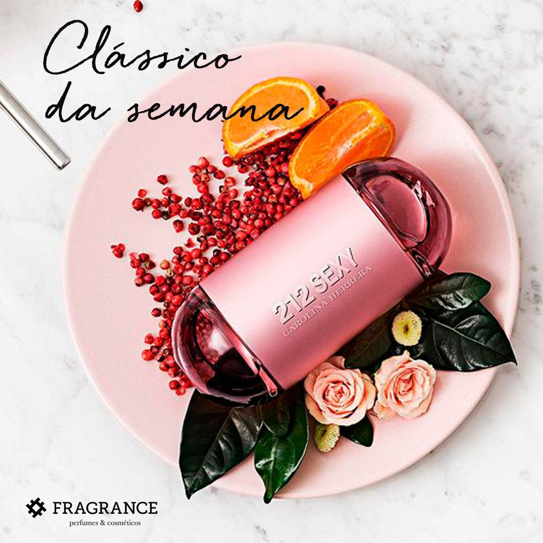 RedeFragrance's tweet photo. #ClassicodaSemana: CH 212 Sexy, lançado em 2004, transmite uma aura feminina e m... https://t.co/VIJ87NN79d https://t.co/RUwgWfieXs