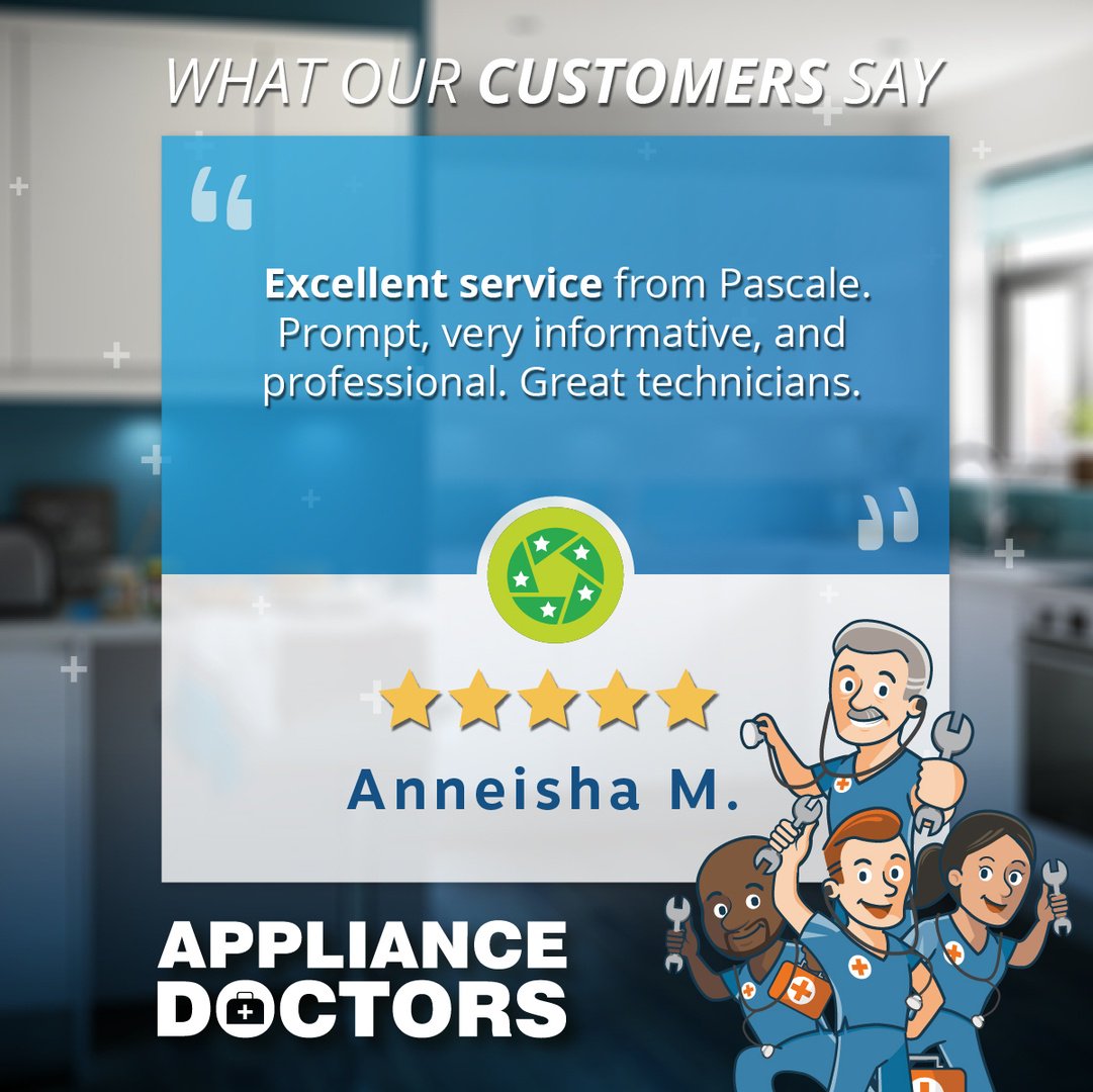 appliancedocky's tweet photo. Thank you, Anneisha! We pride ourselves on our variety of knowledge and services in the appliance industry, and we’re available 24/7. Don’t hesitate to call us- whether you need a repair or a new #appliance!

946-6695

#CaymanIslands https://t.co/PAZldlOqE1