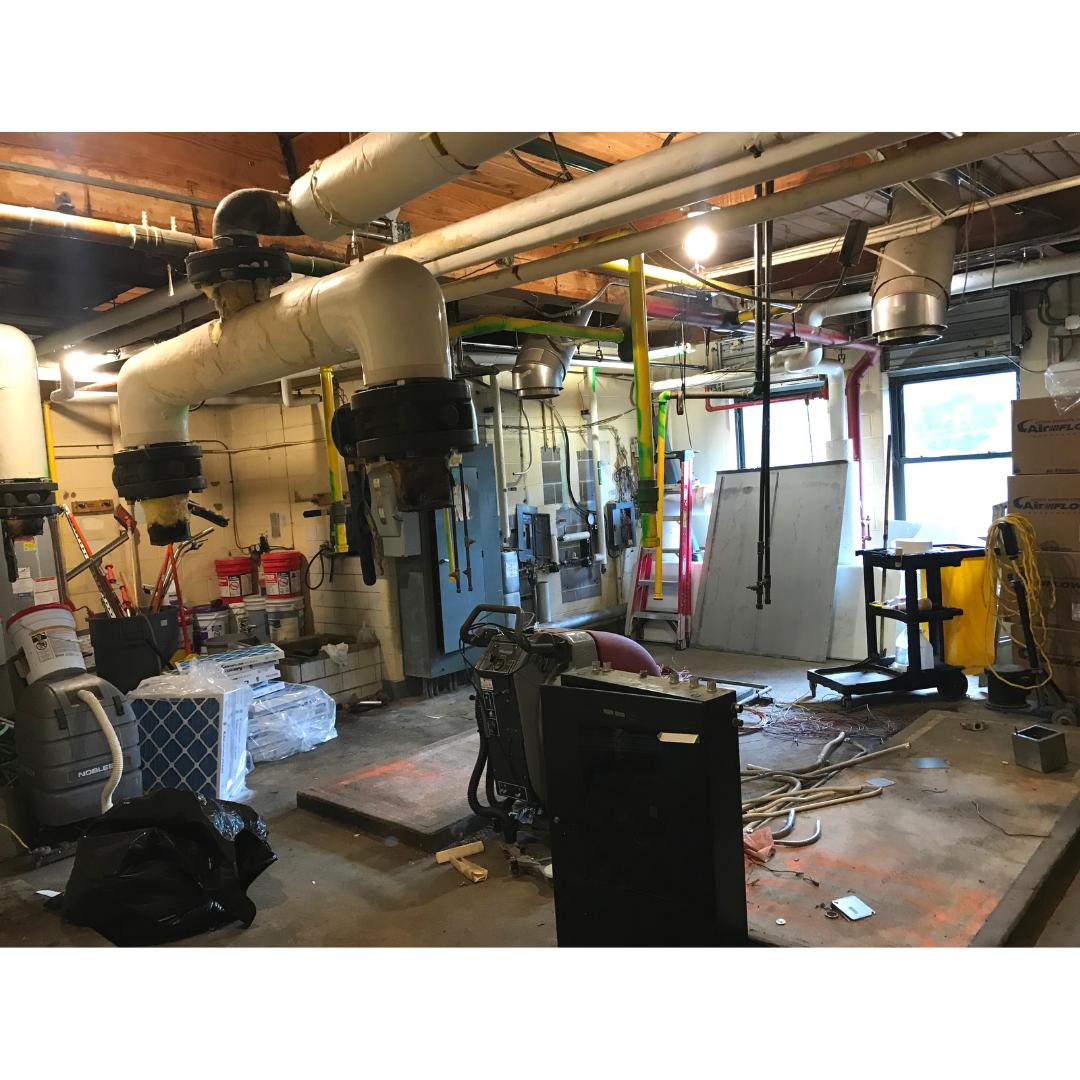 DemolitionDKI's tweet photo. We are in the midst of our many school projects! 

📸🛠 Boiler demolition at 🏫 Grayson Elementary School

#Demolition #Construction #DKI https://t.co/dpi1zsUhu1