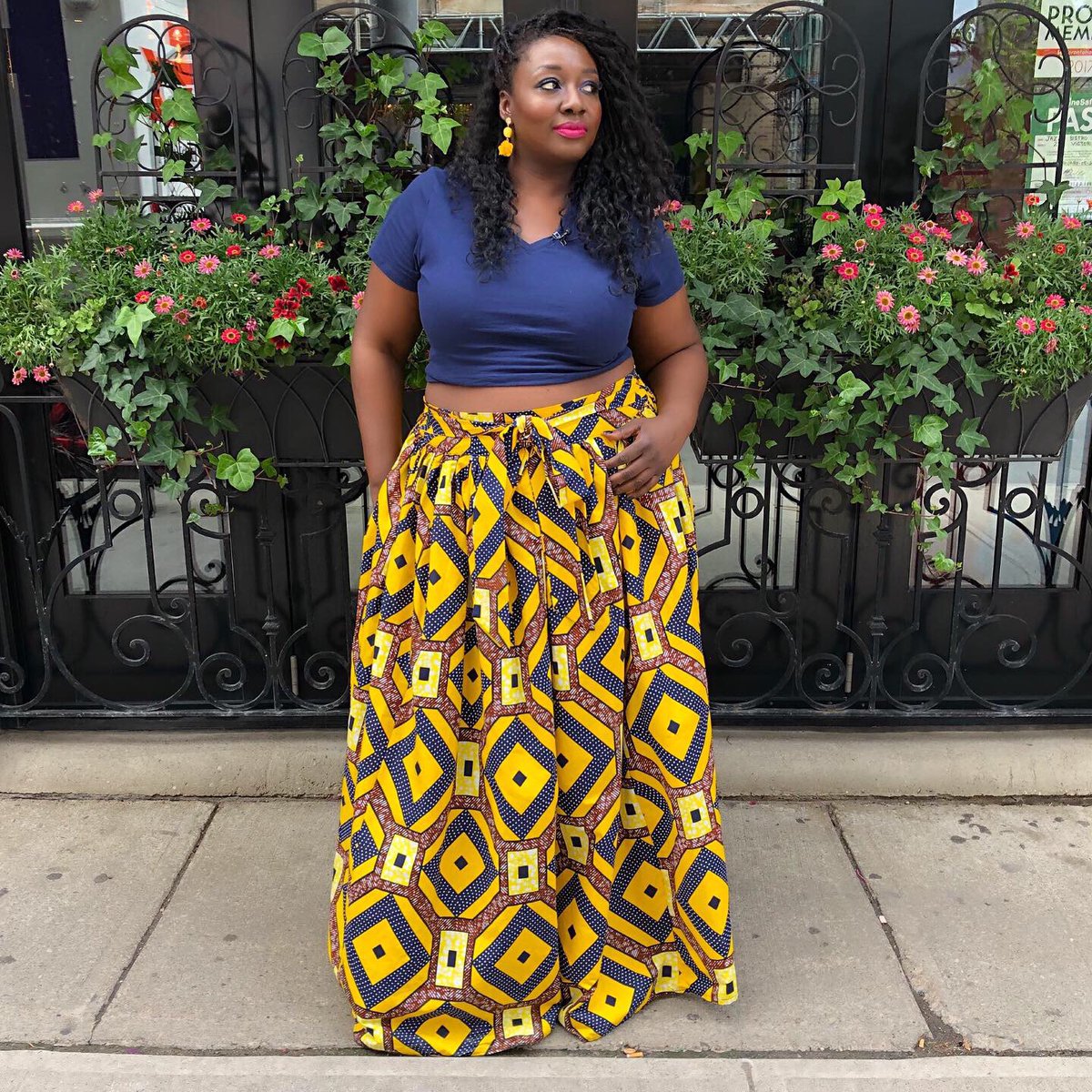 TracypMakeup's tweet photo. Hereβs the beautiful @KaelaKayOnline skirt I wore on todayβs @Cityline Makeover Madness episode! #KaelaKay #AfroGlam https://t.co/PQKvQHNoHX