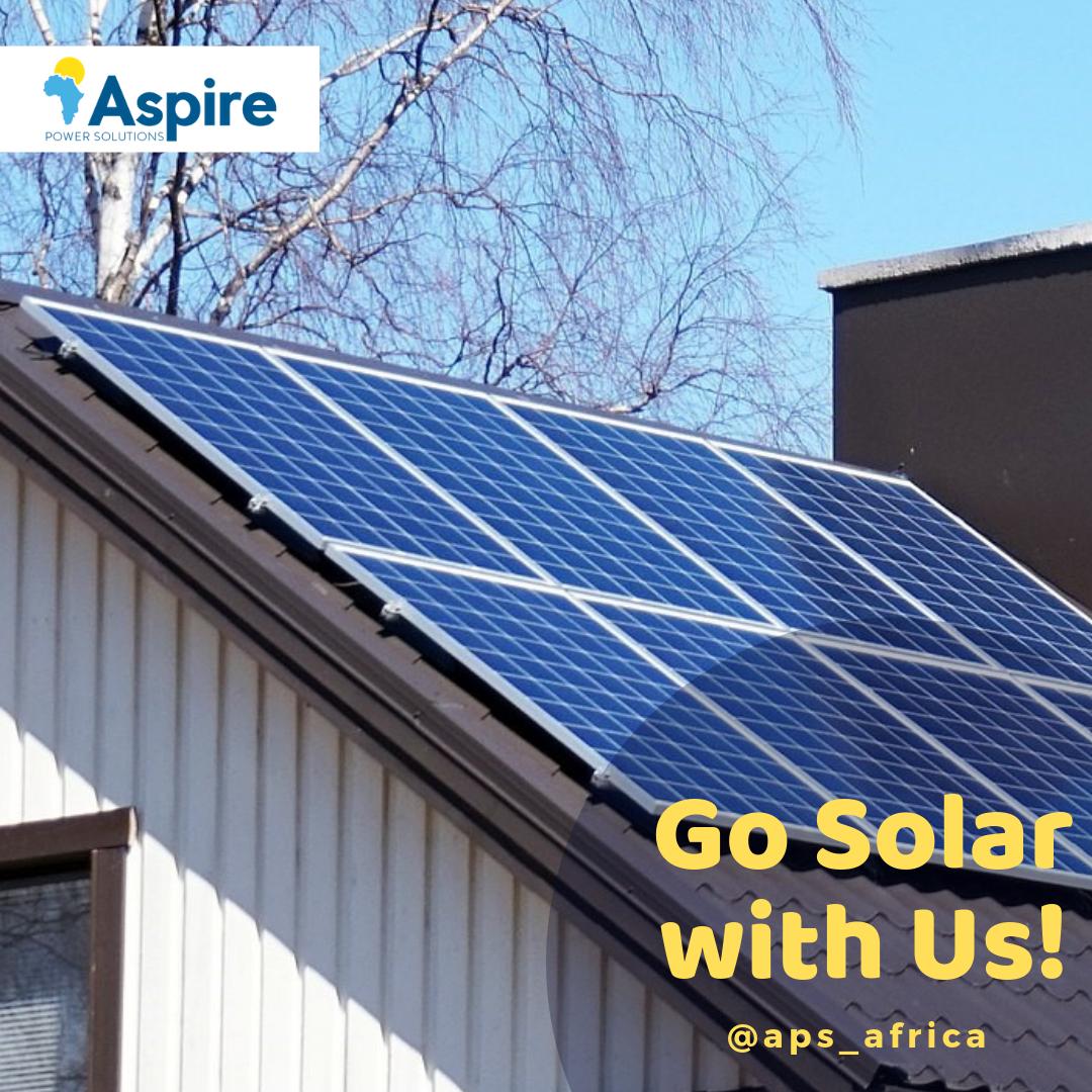 APS_Africa's tweet photo. You’ve decided to go solar. Now what?
Let’s help you figure how to get a seamless solar experience. Visit https://t.co/ILhbA3COIz to determine your power needs so we can generate a solar solution for you!
#TheATeam #SolarSolutions #PowerForMore #Solar #AspirePowerSolutions https://t.co/0v8eQH8au2