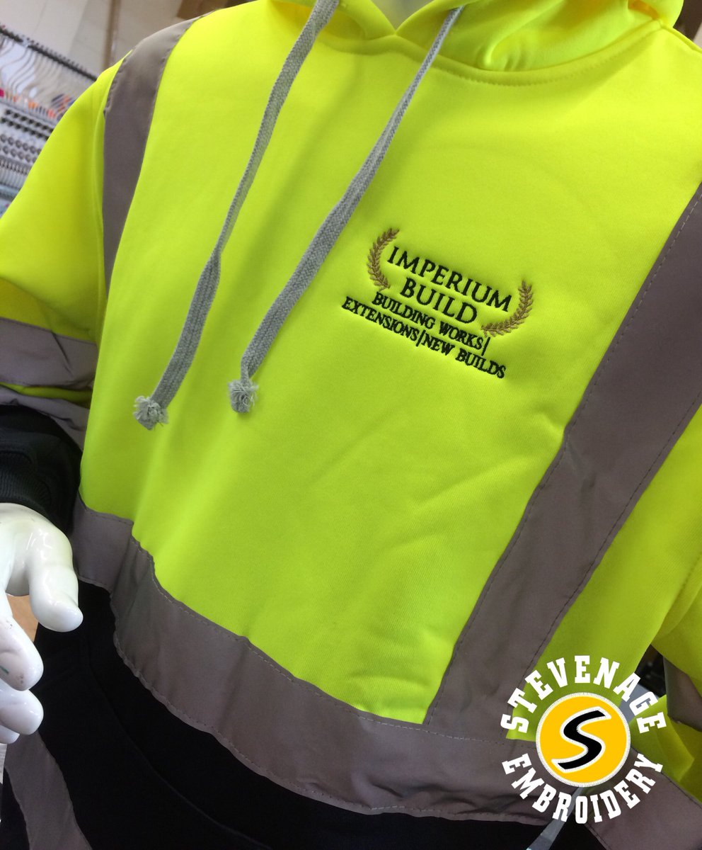 stevenageemb's tweet photo. Imperium Build won’t be missed in these 2 tone hi vis. Brand and be seen - https://t.co/hs6xxUYjiY #workwear #embroidery #embroideredworkwear #printedworkwear #branding #uniform #stevenage #stevenageoldtown #uneekclothing #poloshirts #polos #deals https://t.co/24JHFgiFkX