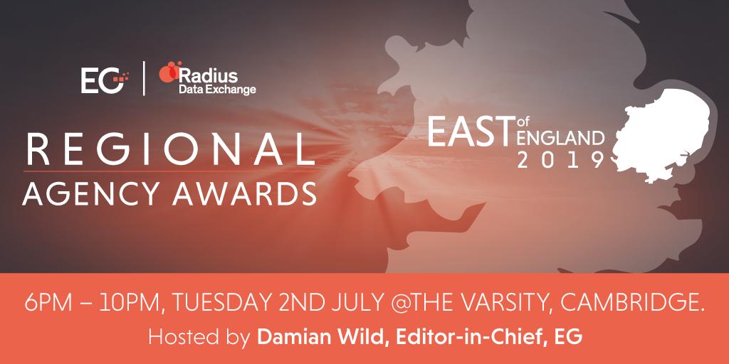 Estates_Gazette's tweet photo. Looking forward to welcoming @ArnoldsKeys @barkerstoreymat @Bidwells
@CJ_Cambridge and @CheffinsPropert at tonight’s #radiusdataexchange Regional Agency Awards 2019.
#propertydata #realestate #ukrealestate #ukproperty
https://t.co/2K5wIx6A7d https://t.co/UKIRsgshbM