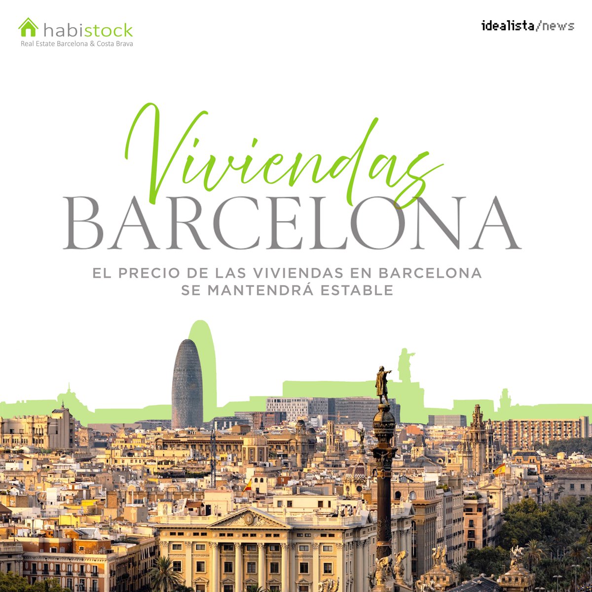 HabiStock's tweet photo. Hoy os traemos una #noticia, via @idealistacom, sobre los #precios #de las #viviendas en #Barcelona. 
Clica en el siguiente link: 
https://t.co/rudT34Bnlz
·
·
#RealEstate #Inmobiliaria #Pisos #Casas #Compra #Venta #Alquiler #Bcn #habistock #news https://t.co/r3FzMaJJF1