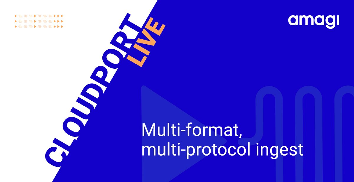 AmagiCorp's tweet image. Amagi&apos;s CLOUDPORT-LIVE ingests from multiple sources, and multiple formats such as RTP, RTMP, HLS, Zixi, LTN, SMPTE 2110* for a highly redundant live playout set-up.
amagi.com/platforms/clou…
#Amagi #CLOUDPORTLIVE #LivePlayout #Live #MultiFormats #MultipleSources #MultiProtocol