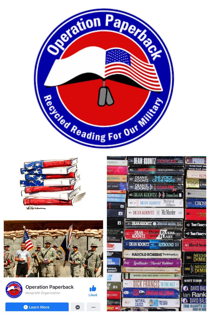 OceansideKiwans's tweet photo. Monday 7/8/19, 6:30p-8:00 #OceansideNY #Kiwanis Club collecting used paperbacks for troops overseas! Sent thru #OperationPaperback. Bring to Schoolhouse Green, on Foxhurst Rd b/w Long Beach & Oside Rds! Stay 4 free BBQ & classic patriotic readings!! #kidsneedkiwanis #kiwaniscares https://t.co/SkMSob8RzW