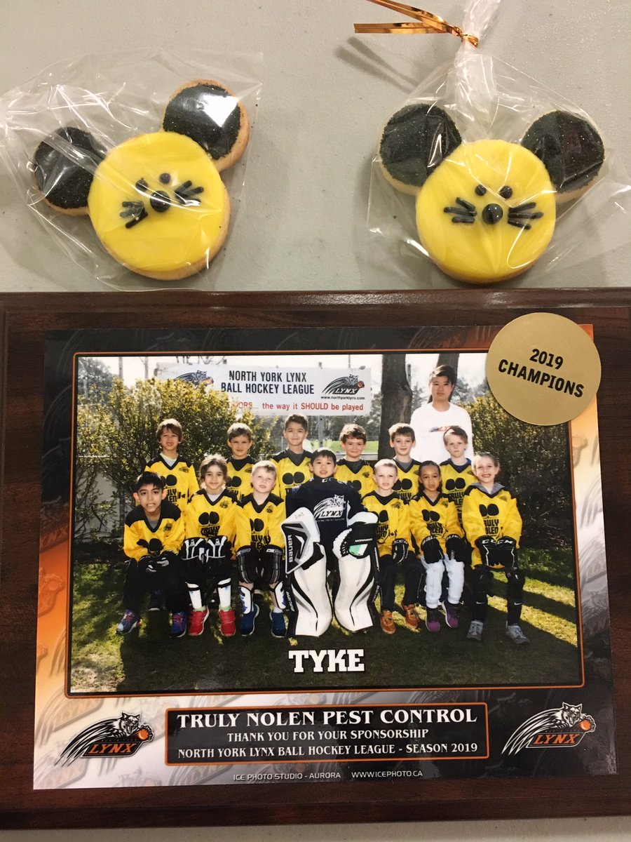 TrulyNolenCAN's tweet photo. Congratulations to the Toronto Tyke Truly Nolen Ball Hockey team on their Championship.  #trulynolen #goodhousekeeping #3peat https://t.co/0QpCTGIjiW