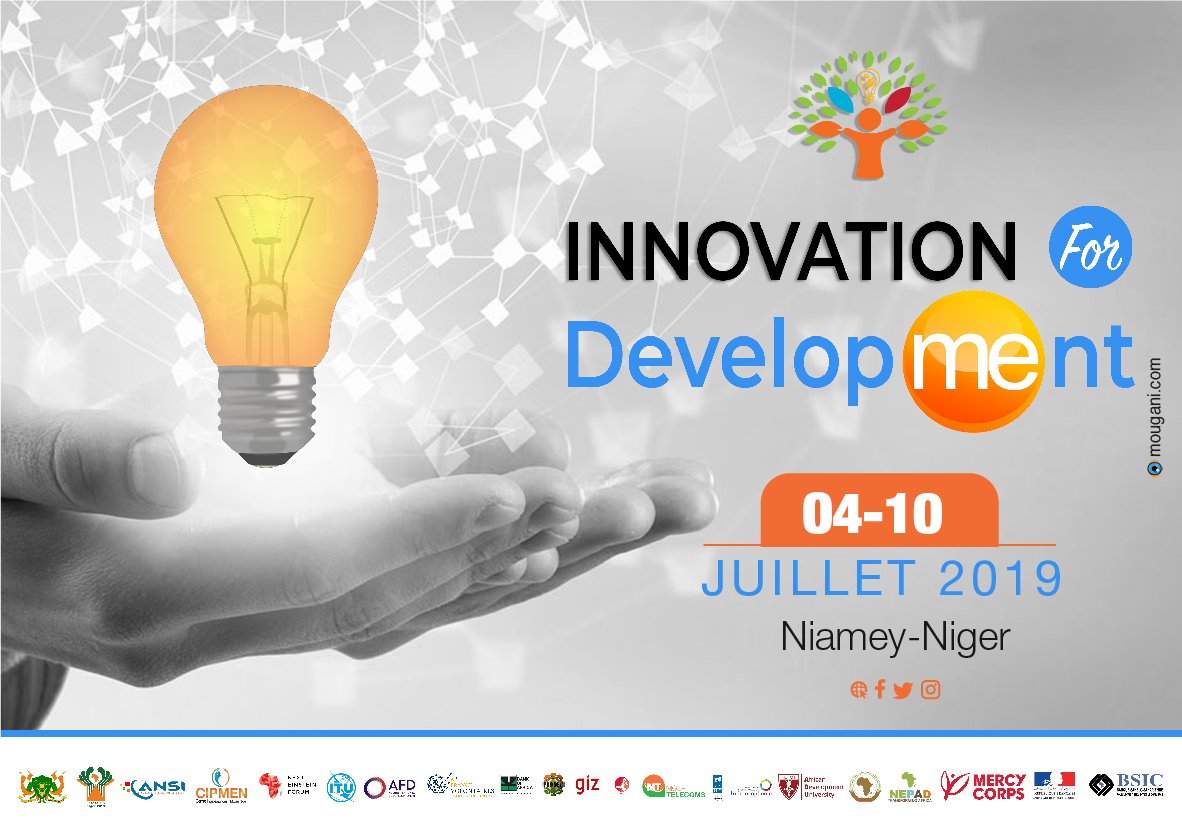 i4dev2020's tweet image. Mettre les solutions technologiques &amp;amp; l'innovation au service du développement.  Les experts vous donneront + d'explications lors de I4Dev 4-10 juil 2019 en marge du Sommet de l'UA Niamey @ANSINiger @CIPMEN @NextEinsteinForum @UnionAfricaine @Sahelinnov #NigerRising #SommetUA2019