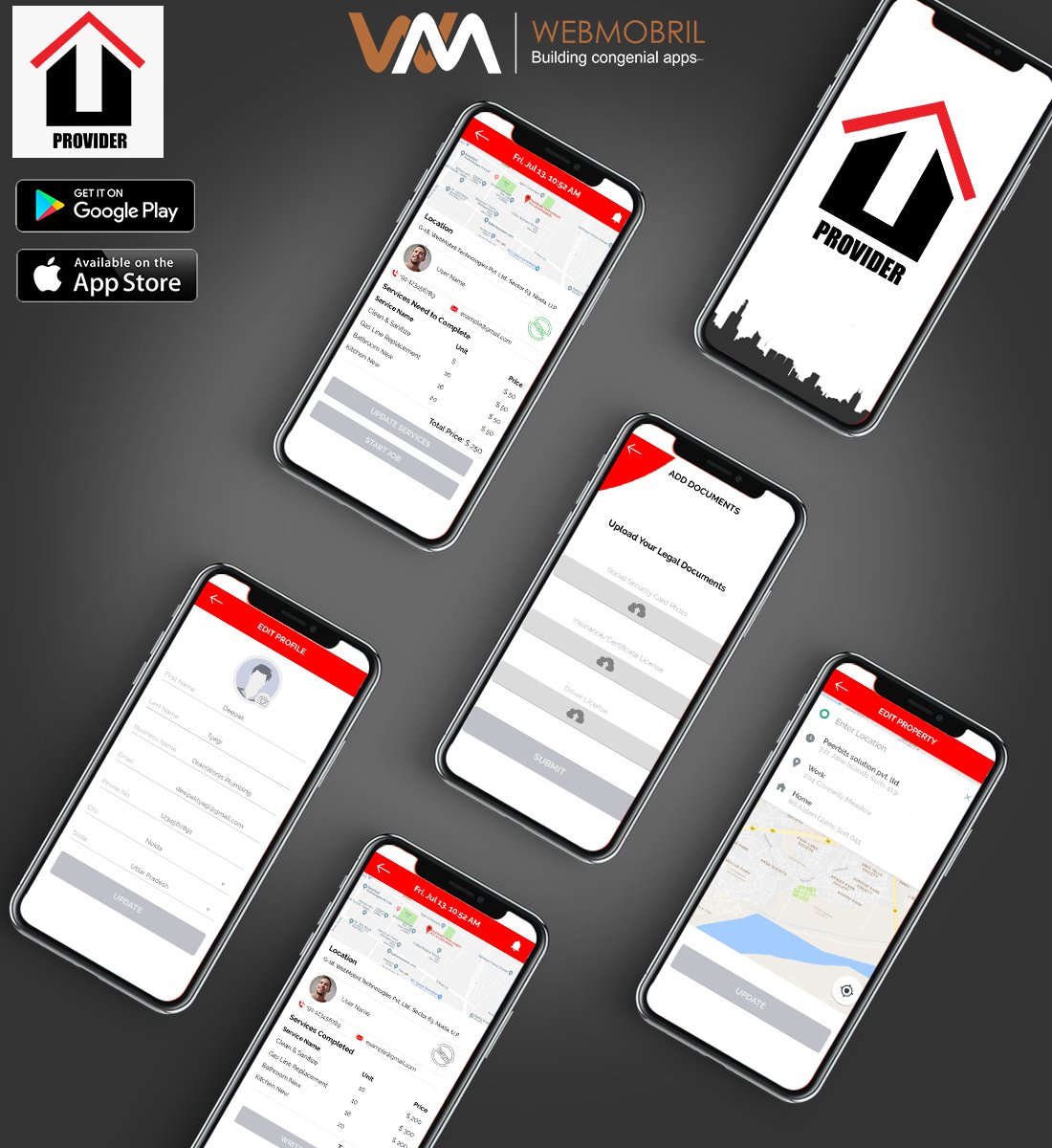 webmobrilinc's tweet photo. Through Property MD Provider App, Become a provider! Sign up and become an approved Property MD janitor! Run it like your own business, or just do it in your spare time.
#propertymd #providerapp #businessapp #MobileApps #appbywebmobril #TuesdayThoughts #development #webmobril https://t.co/8PTFCFEpNi