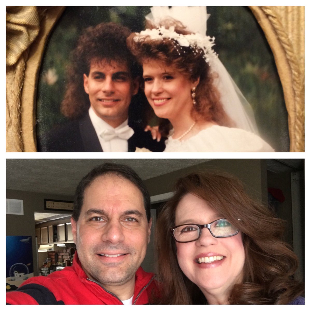 KevinDeRose's tweet photo. Happy 25th Anniversary! What a wonderful ride it’s been! Here’s to 25 more!💕 @beckyderose1 @haley_derose @elisa_derose https://t.co/z6uNr4WoLB