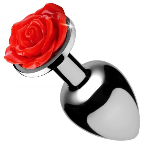 taboo_ac's tweet photo. Booty Sparks Red Rose Medium Anal Plug from XR Brands. Beautify your booty with this shining red rose! Featuring a smooth metal finish in lightweight aluminum, it features a lovely flower at the end which will flash as you bend over and tease your lover https://t.co/Tge4fE0RHo