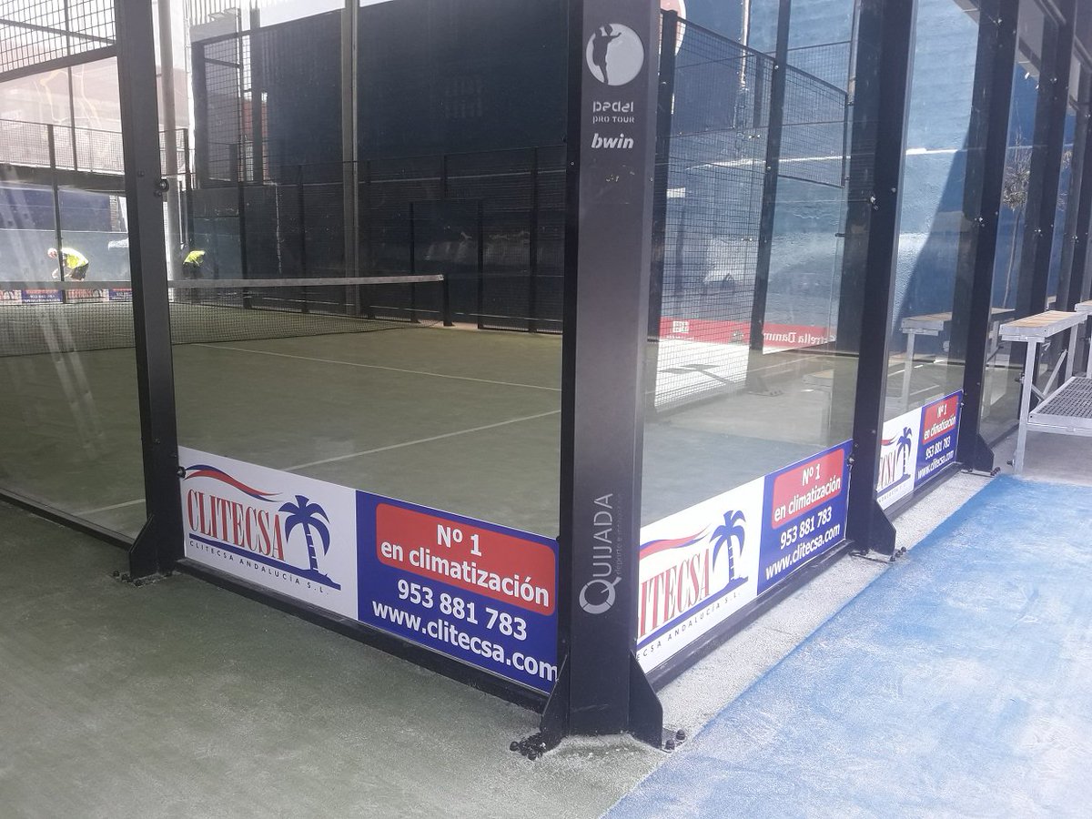 PadelPremium's tweet photo. Hoy tenemos un nuevo Patrocinador que se une a nuestro proyecto. La empresa giennense “ Clitecsa Andalucía S.L.” que patrocinará una de nuestras pistas cubiertas. Empresa líder en el sector de la Climatización, Calefacción y Energías renovables. + info https://t.co/48URy75gdh . https://t.co/jEk8ow3M6Z