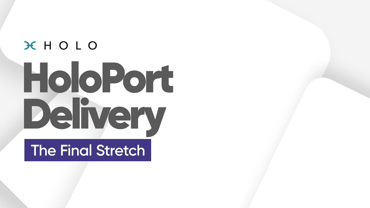 H_O_L_O_'s tweet image. Check out the video update from the Holo Team about the HoloPort delivery &amp;amp; software status: 

ow.ly/PUYU50uRA2J

Comment below, share your thoughts with us!

#IGG #Indiegogo #HoloPort #Holo #P2P #Holochain