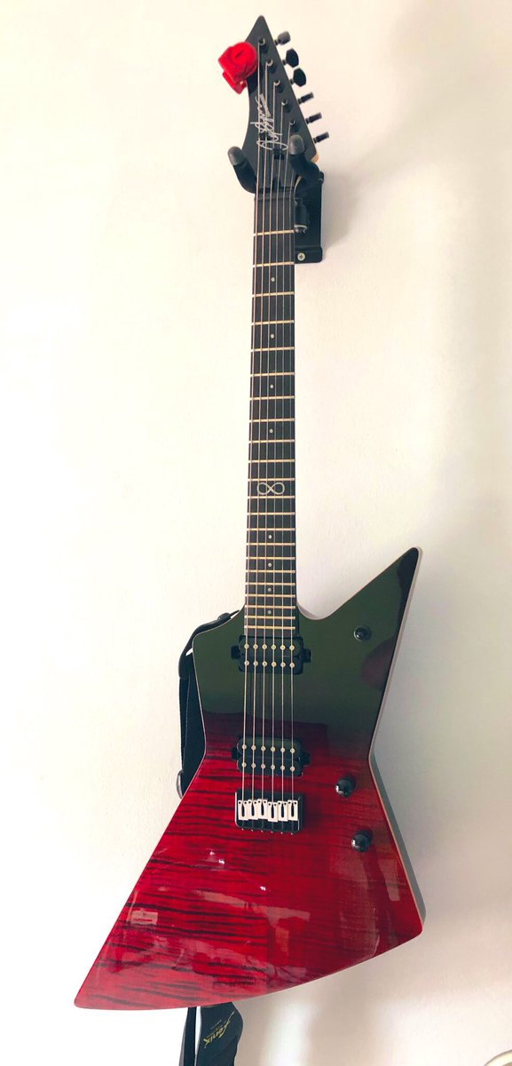 KALEDIAN's tweet photo. Proud new member of the family @RobChapmanMusic @chapmanguitars #ghostfret https://t.co/mB64N1Ithh