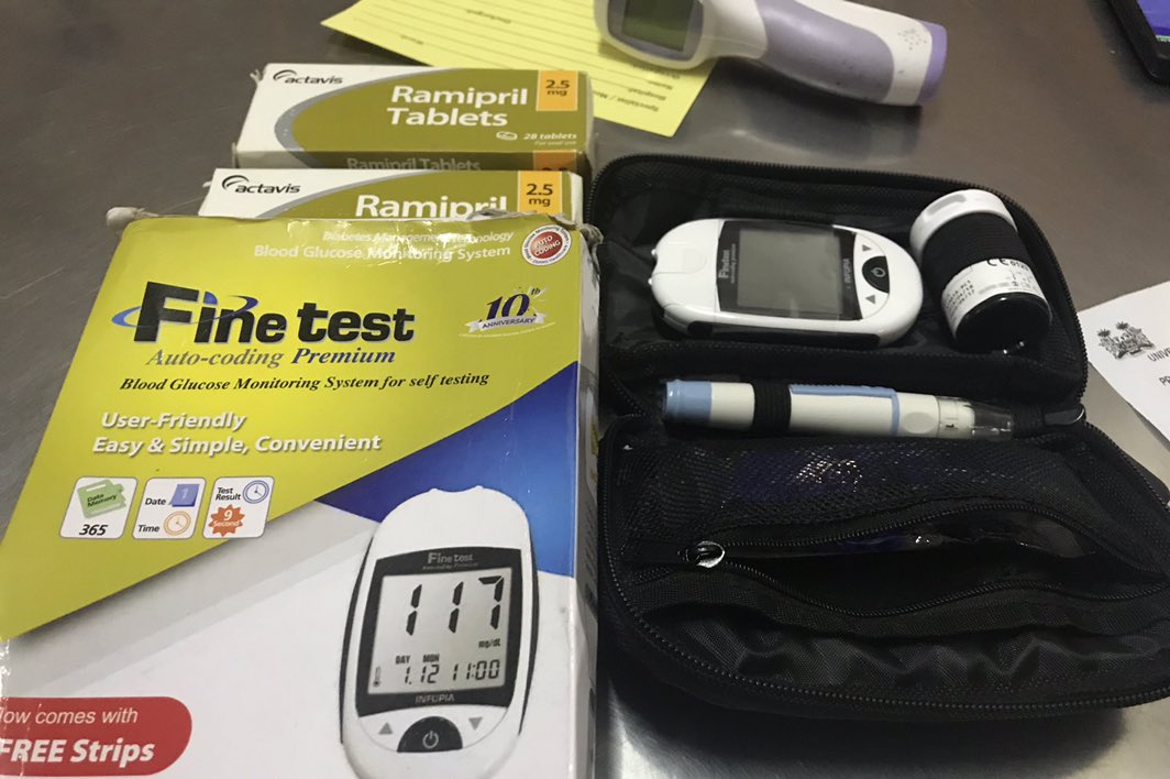 Pintrustfund's tweet photo. Today we got a brand new glucometer from a pure heart. With this, Patients In Need at Connaught Hospital can now check their BLOOD SUGAR FOR FREE!
For more info. contact us on: +232-75-013104/+232-30-445351
#HealthForAll #SeeANeed #LendAHand https://t.co/5mUEnwNIcj