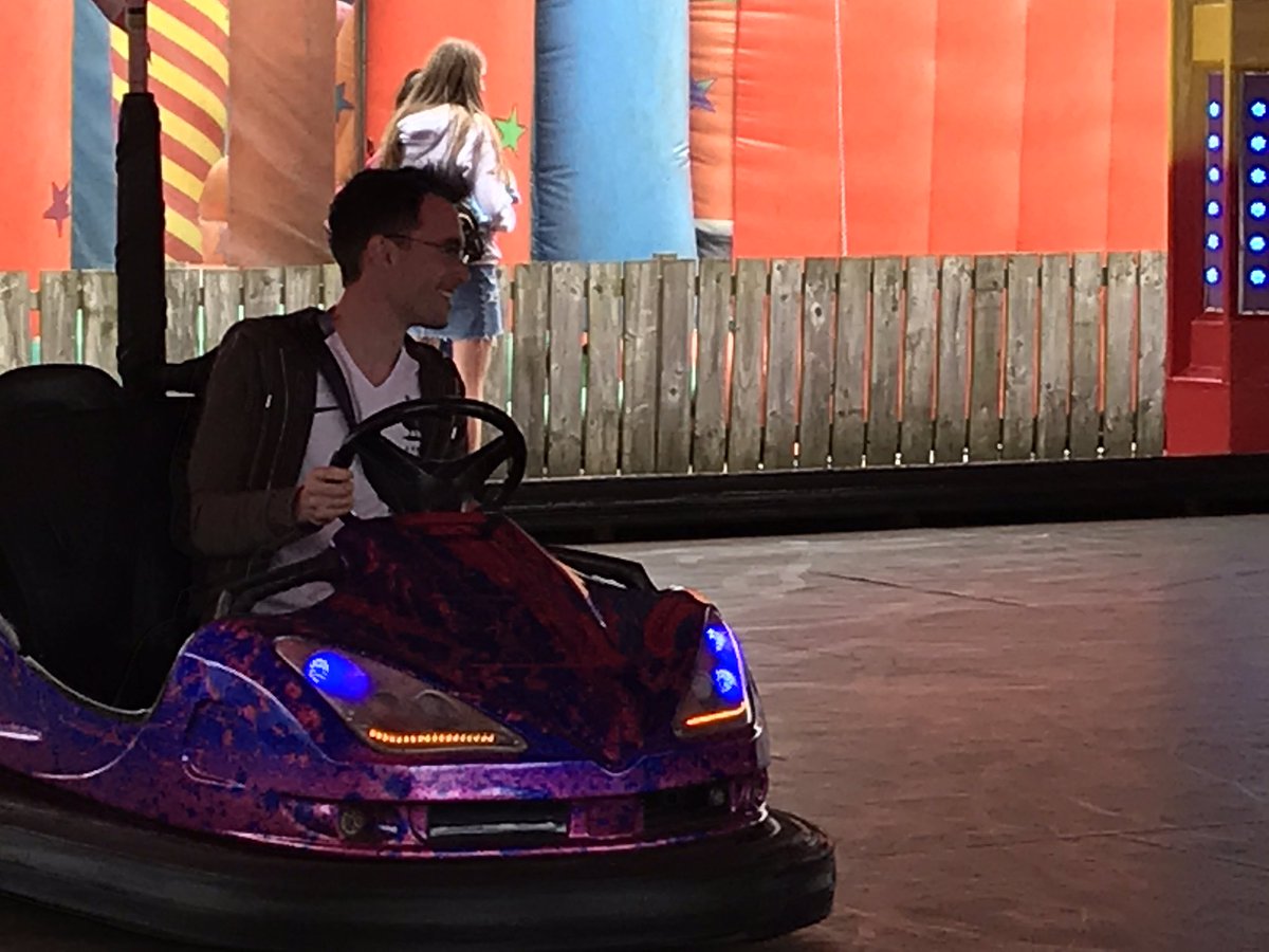 NHSGSki's tweet photo. Bumper car fun #endofyearfun #mrneweyrevenge https://t.co/VNtp9nREP0