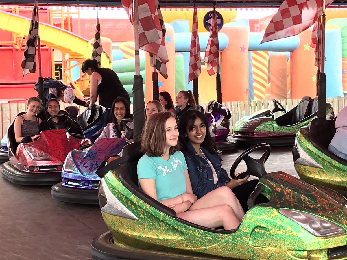 NHSGSki's tweet photo. Bumper car fun #endofyearfun #mrneweyrevenge https://t.co/VNtp9nREP0