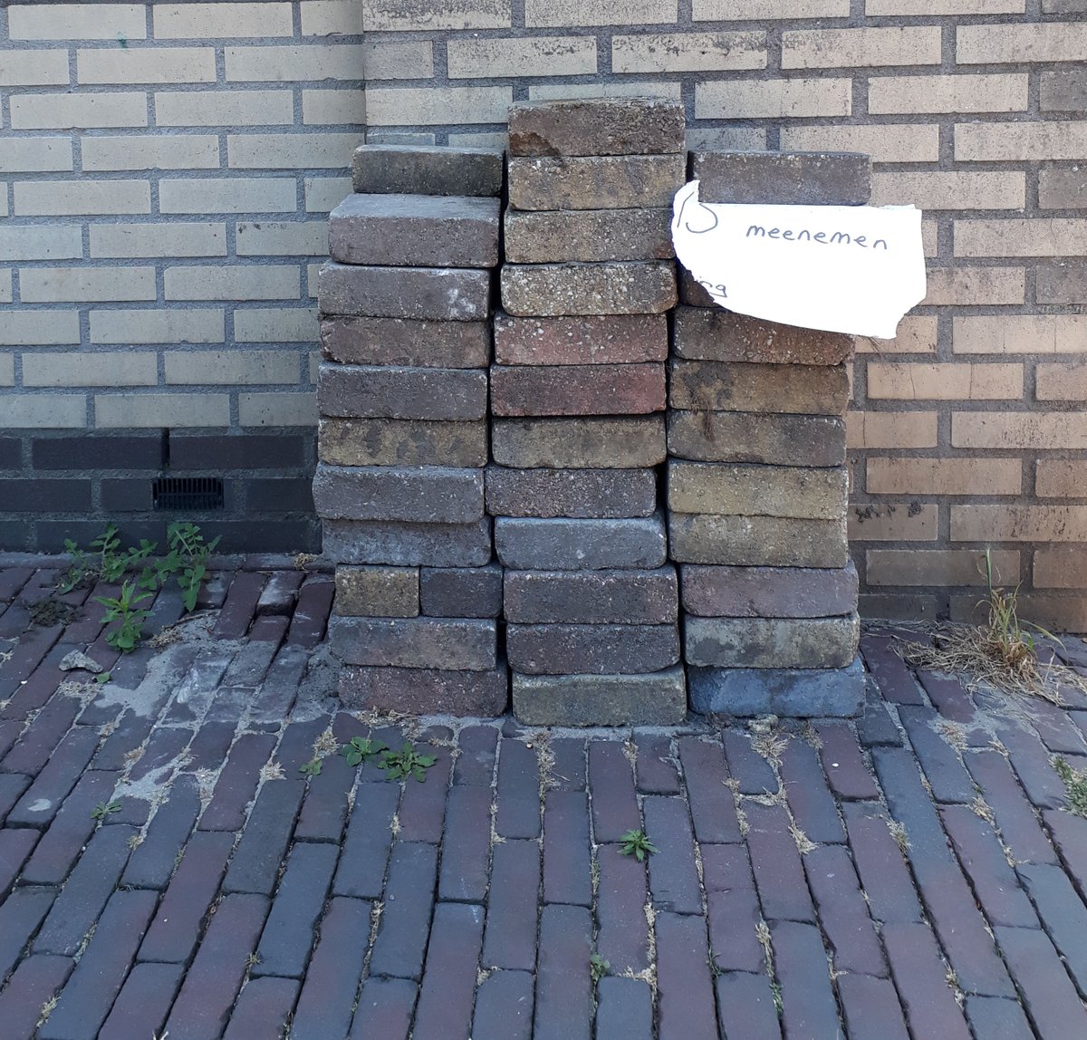 HuisjeBeter's tweet photo. Hier is iemand goed bezig in Delft! De tegels eruit en het groen er in! Wist je dat een stapelmuurtje in de tuin ook een hele goede schuilplaats is voor allerlei verschillende insecten? Meer weten? Kijk op https://t.co/kUwxUM5Ymb  @OpSteenbreek @hiltrudpotz @STOWAwater https://t.co/ha5GfS1j2W