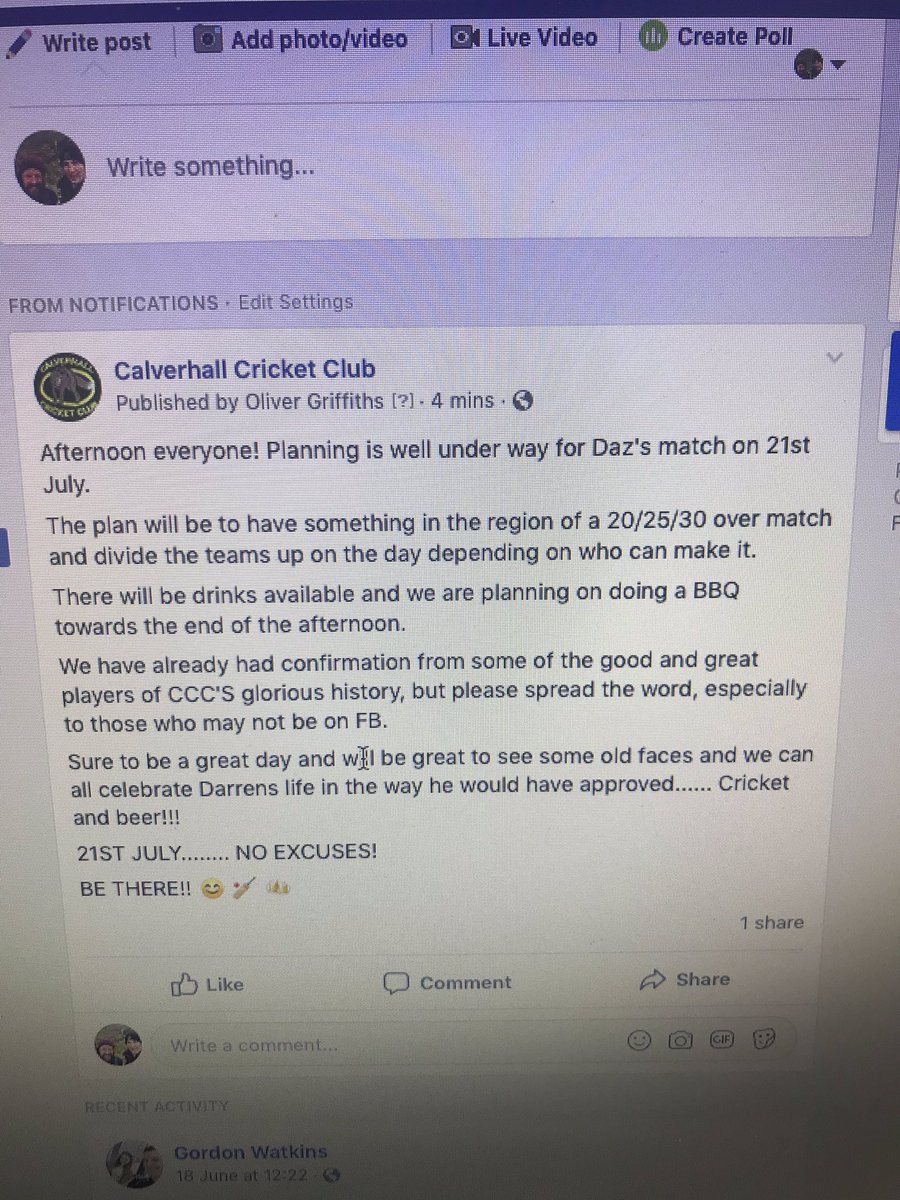 Reminder ........ 21st July