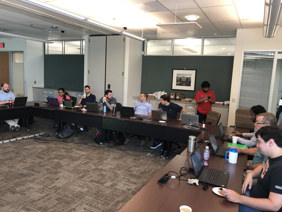 MatthewDBatson's tweet photo. All ready to kick off #CiscoKinetic deep dive training at #CiscoRTP #IoT https://t.co/CWTrjPNTkL