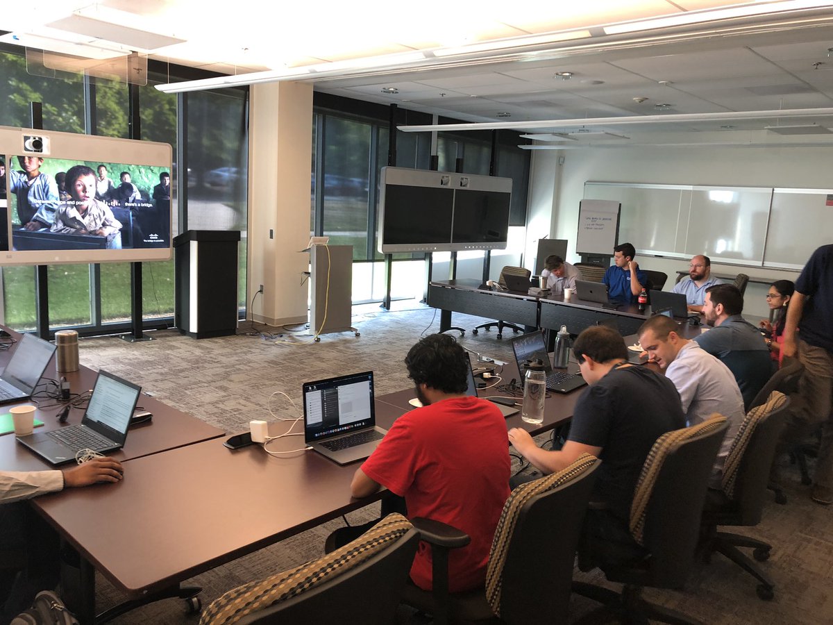 MatthewDBatson's tweet photo. All ready to kick off #CiscoKinetic deep dive training at #CiscoRTP #IoT https://t.co/CWTrjPNTkL