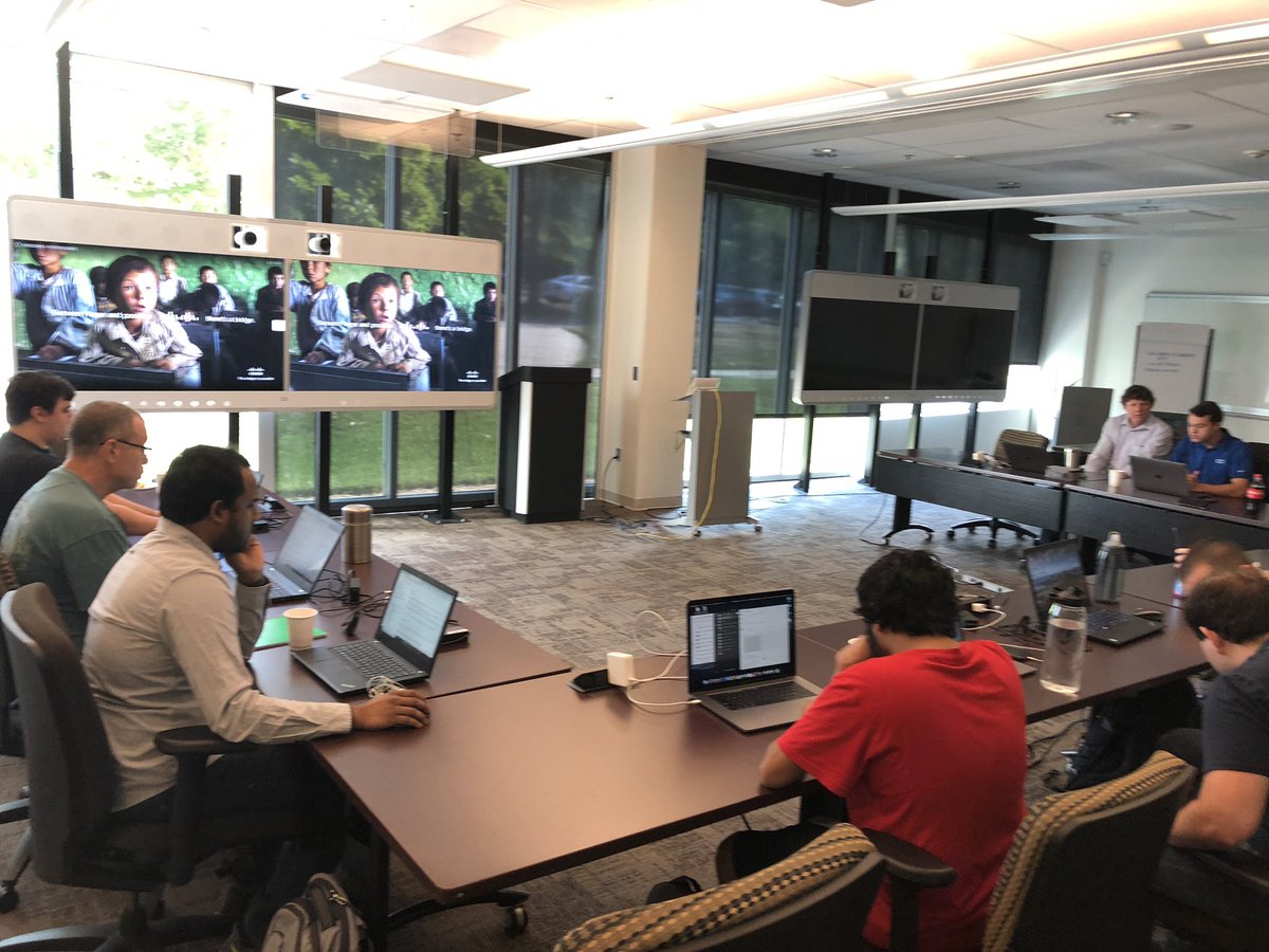 MatthewDBatson's tweet photo. All ready to kick off #CiscoKinetic deep dive training at #CiscoRTP #IoT https://t.co/CWTrjPNTkL