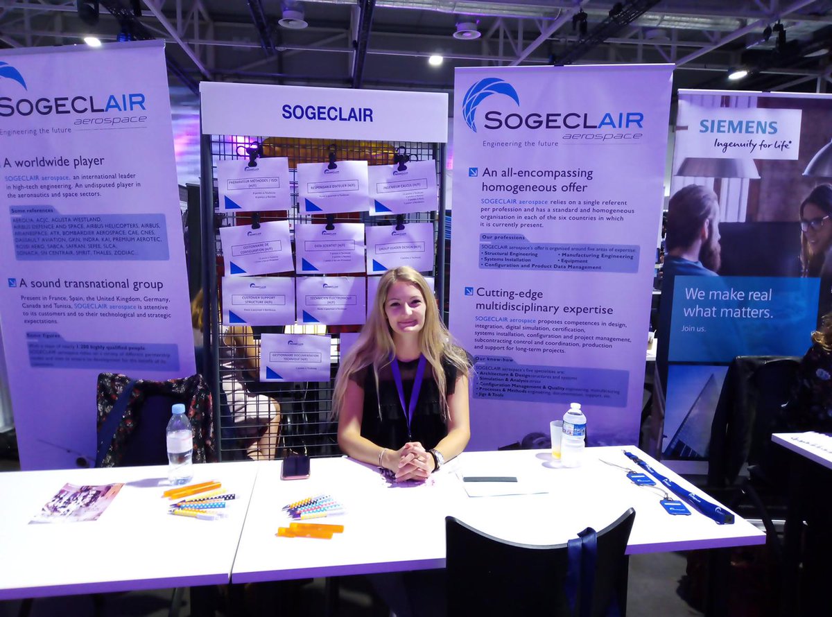SogeclairA's tweet photo. Retrouvez-nous aujourd'hui à la 8ème édition de Carnet de vol, et découvrez nos opportunités d'emploi !
JOIN US today at the 8th edition of Carnet de vol, and discover our job opportunities!
#aero #JobDating #CarnetdeVol https://t.co/Sx3YY8OwOu
