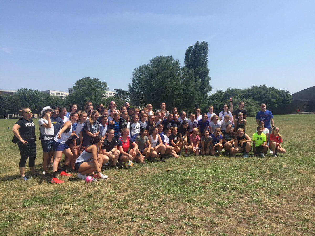 BMSVancouver's tweet photo. Game Day in Lyon!! Wouldn’t be the same without some pick up with @SoccerGrlProbs and @BeastModeSoccer !!! Let’s Go #teambms https://t.co/IVobumMDsR