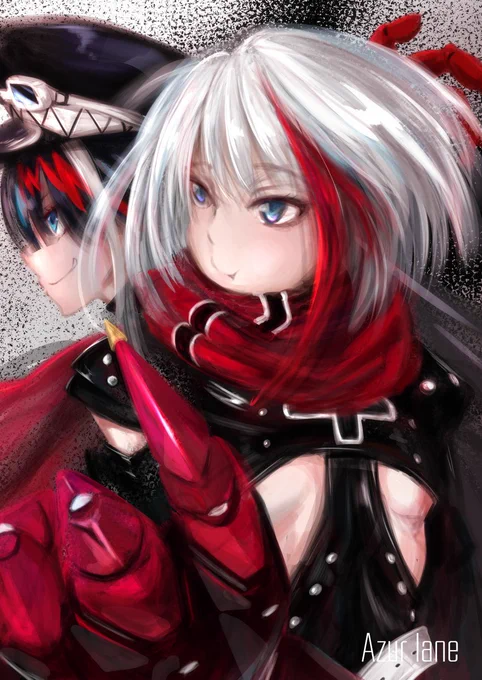 リハビリ #アズールレーン #アドミラル・グラーフ・シュペー(アズールレーン) #ドイッチュラント(アズールレーン) https://t.co/1y2z6JLoaK 