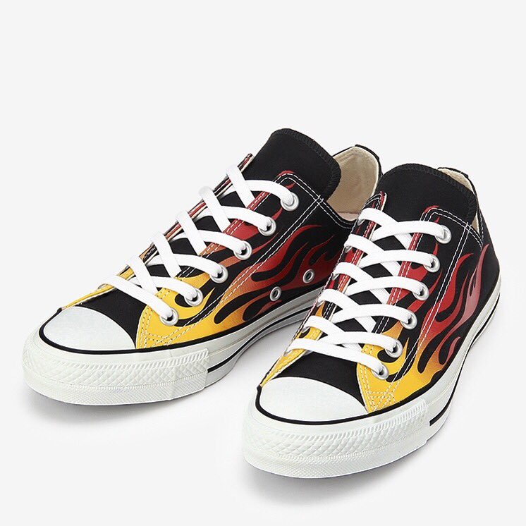 CONVERSE】ファイヤーパターンのALL STAR 100 IGNT OX/HIが7月23日に