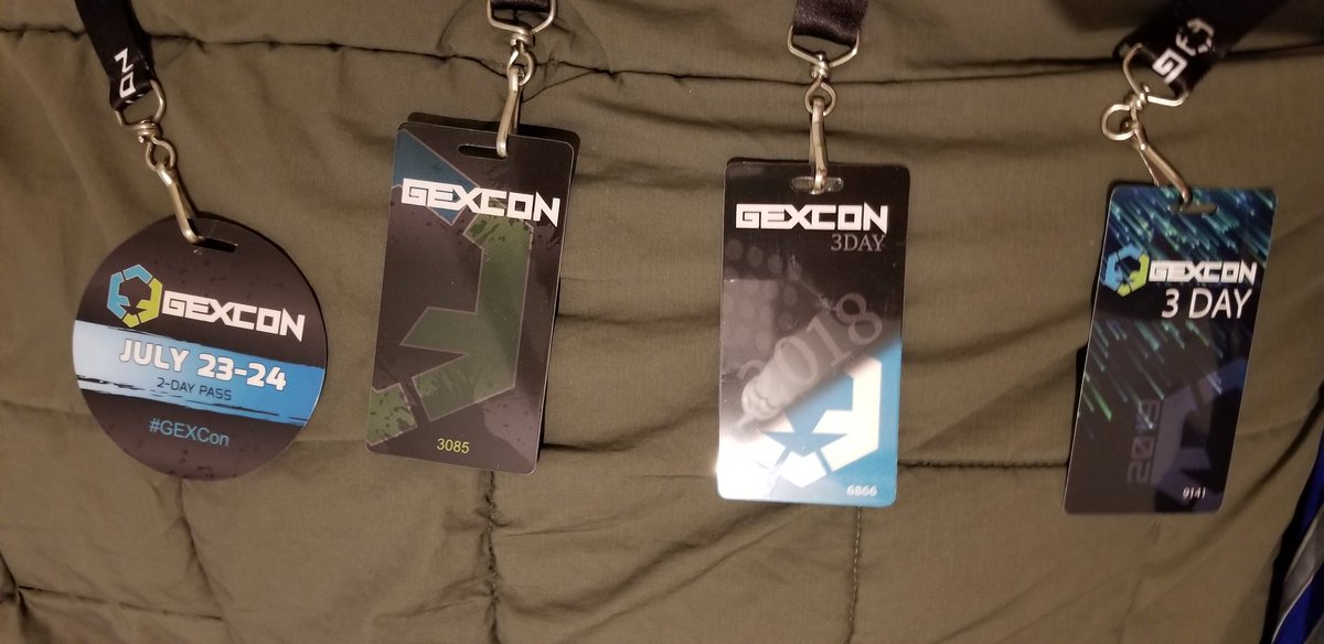 BenDiPiero's tweet photo. Another one in the bag #gexcon @GEXConvention https://t.co/0fCEFYpkuv