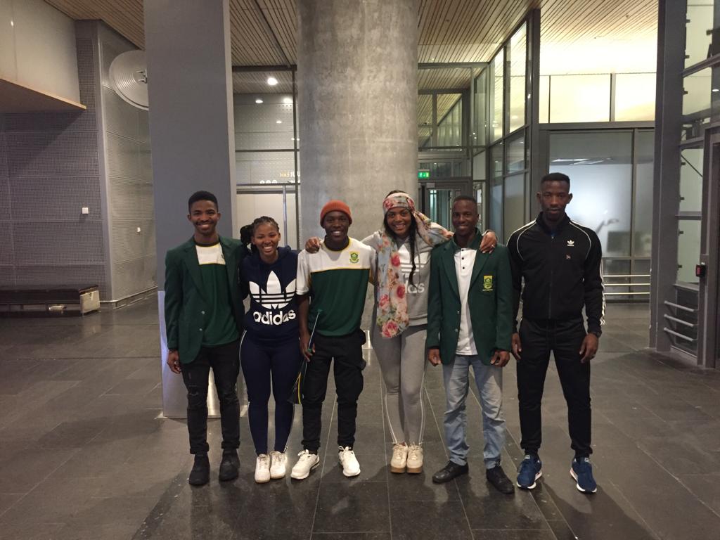 SAGymnastics's tweet photo. Team SA for the 2019 World #JumpRope Championships, arrived in Norway π³π΄
The Championships begins Tomorrow, 03 July 2019!
#SAGymnastics #WJR2019 #TeamSA18 #RopeSkipping https://t.co/QMdCA5cPMN