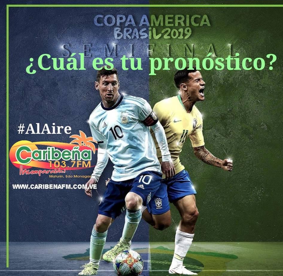 CaribenaFM's tweet photo. #CopaAmerica| Danos tu pronóstico y lo compartiremos al aire durante la antesala del juego que paralizará el planeta, seamos todos parte de esta gran fiesta. 

🎤Antesala: 6:00 PM
⌚️Pitazo inicial: 8:30 PM

En Caribeña 103.7FM Incomparable ¡ESTAMOS LISTOS! https://t.co/hs40zVblnh
