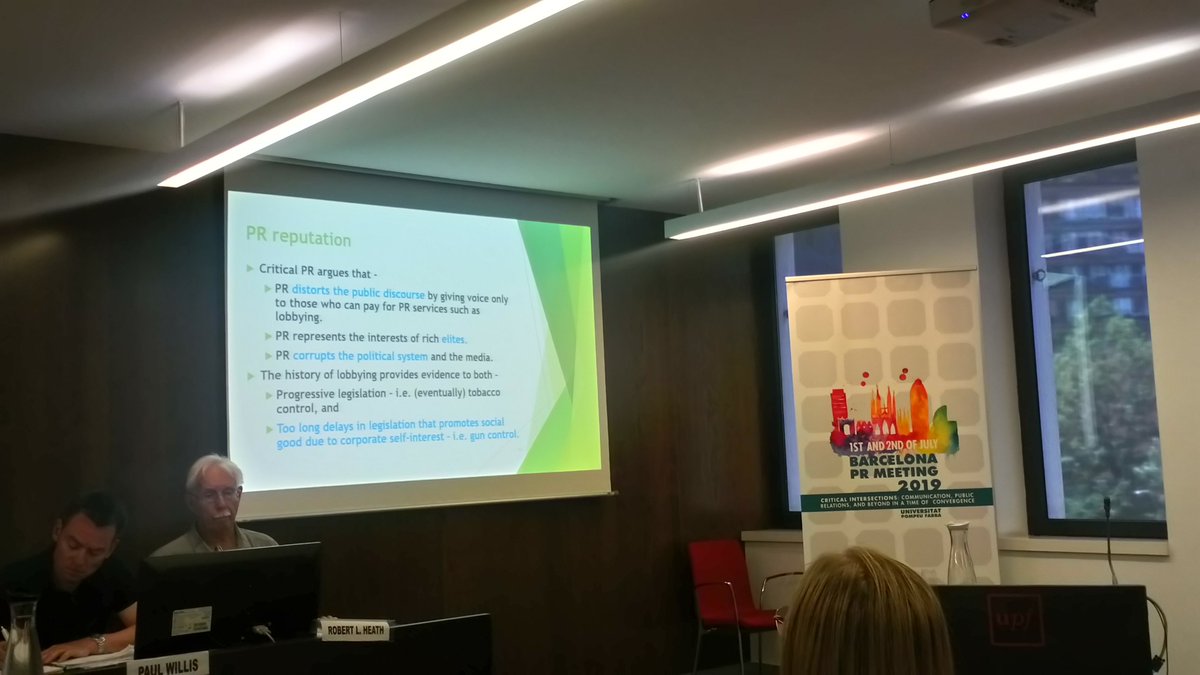 BcnMeetingPR7's tweet photo. Margalit Toledano - @waikato / "Guns and Lobbying" #BCNPR9 #PRmeeting9
@DeptCom_UPF
 
@UPFBarcelona
 
@UOCuniversidad
. Afternoon session opening https://t.co/7p8r0DZY8R