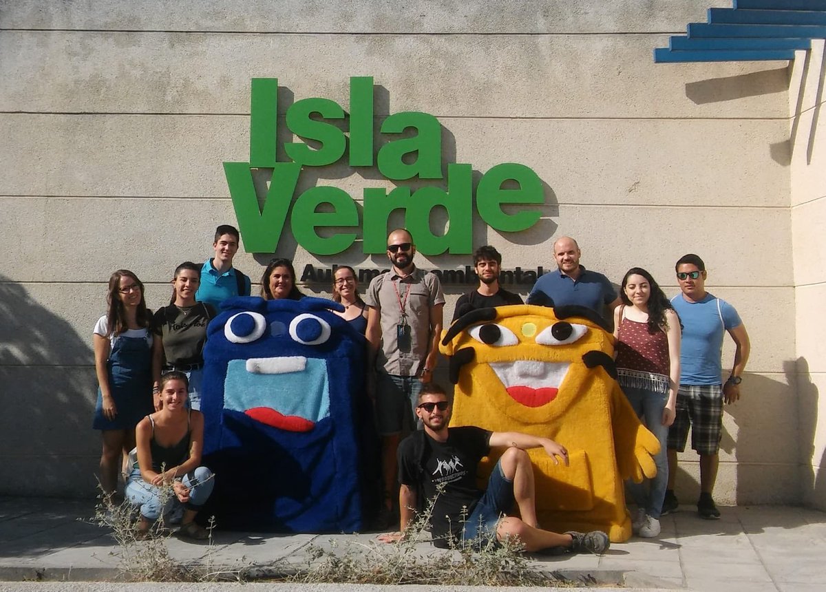 enviEU_UGR's tweet photo. Hoy de visita en el #SummerCourse ⁦@enviEU_UGR⁩ + ⁦@CeroPlasticos⁩ en la #Ecocentral de Granada https://t.co/YN8ryFILUW