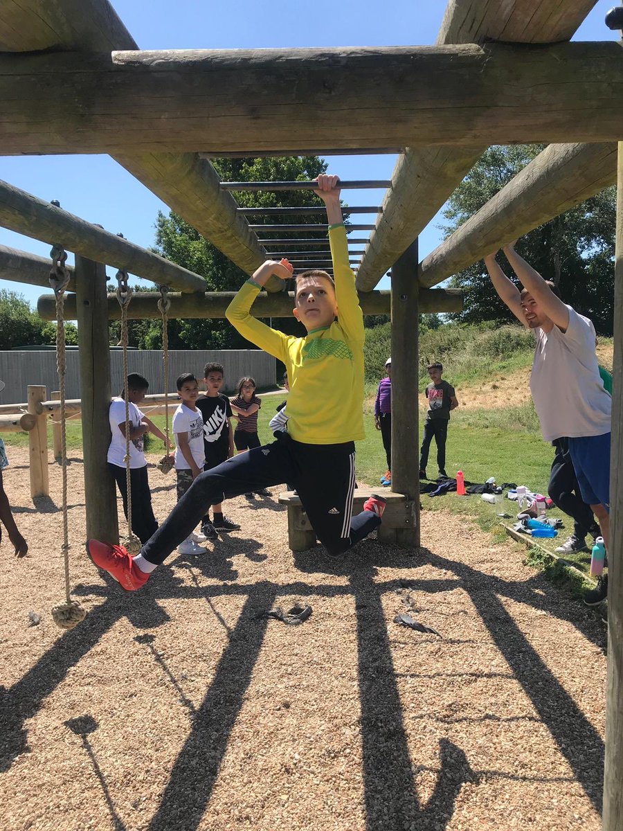 ArkAtwood's tweet photo. Swinging our way into Wednesday #kingoftheswingers #junglevip #year6residential #IsleofWight https://t.co/PEXInjOAco