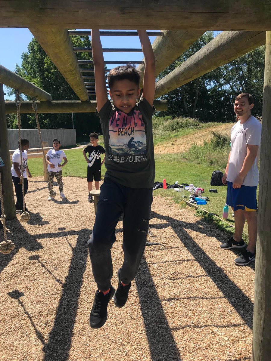 ArkAtwood's tweet photo. Swinging our way into Wednesday #kingoftheswingers #junglevip #year6residential #IsleofWight https://t.co/PEXInjOAco