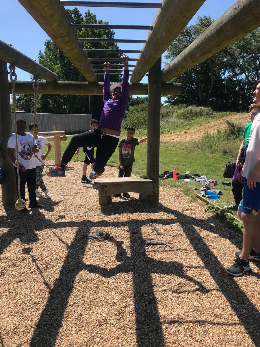 ArkAtwood's tweet photo. Swinging our way into Wednesday #kingoftheswingers #junglevip #year6residential #IsleofWight https://t.co/PEXInjOAco
