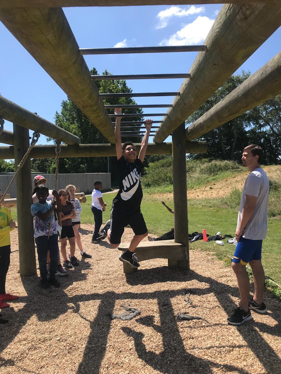 ArkAtwood's tweet photo. Swinging our way into Wednesday #kingoftheswingers #junglevip #year6residential #IsleofWight https://t.co/PEXInjOAco