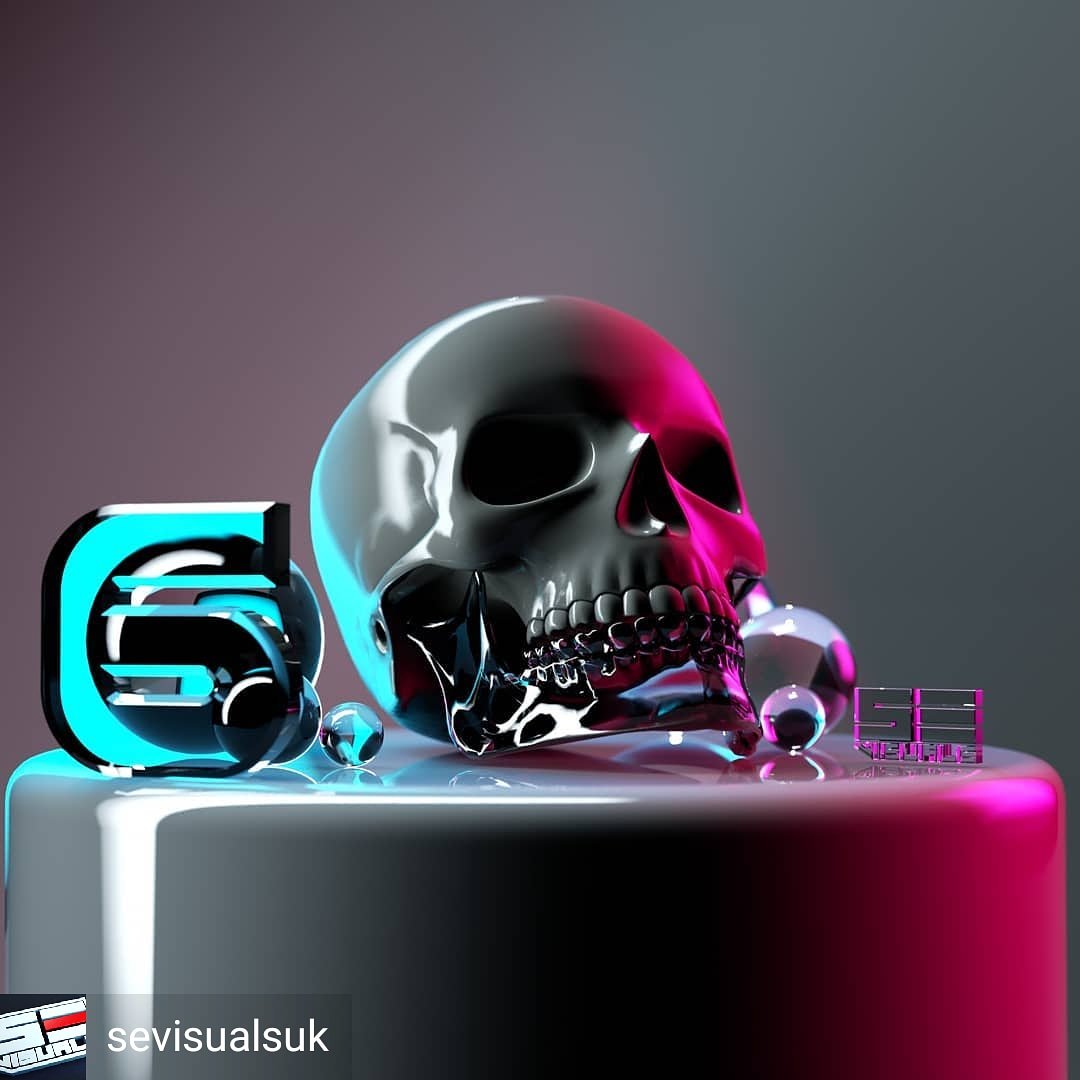 iamscottevans1's tweet photo. Reposted from @sevisualsuk - 6 Days Left of Glass!! #glassjaw
#c4d #3drender #octanerender #3dartist #cinema4d #blender #beautiful #sevisualsuk #glass #skull #pink #blue #oneweek #7days #whatnext #followme #vray #octane #arnoldrender #coronarender #digitalart #3dmodeling #3d https://t.co/82a9oDPKsS