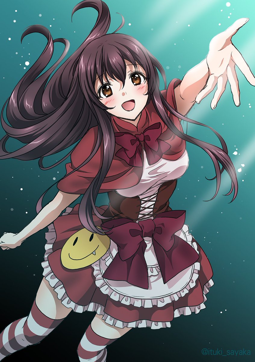 ituki_sayaka's tweet photo. 重巡洋艦「摩耶」の船体が発見されたので、マヤを描きました。おかえりなさい。
#アルペジオ https://t.co/DhNuIpnz5E