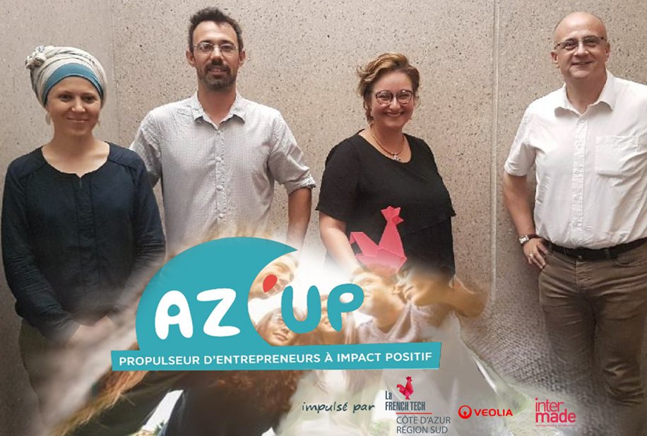 KarineWenger's tweet photo. Porté par la @FrenchTechCdA, @Veolia_FR et #InterMade, #AZ'UP, l'incubateur de l'économie sociale et solidaire dans les Alpes-Maritimes, lance un appel à candidature pour son programme d'accompagnement Starter.
#ESS #ImpactPositif #Innovation #TechForGood
https://t.co/SV3QkUpXW2 https://t.co/mmIfLxvzlm