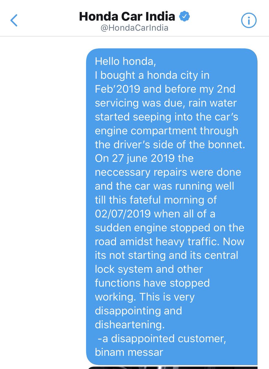 MessarBinam's tweet photo. @HondaCarIndia https://t.co/FxlavtFOwL