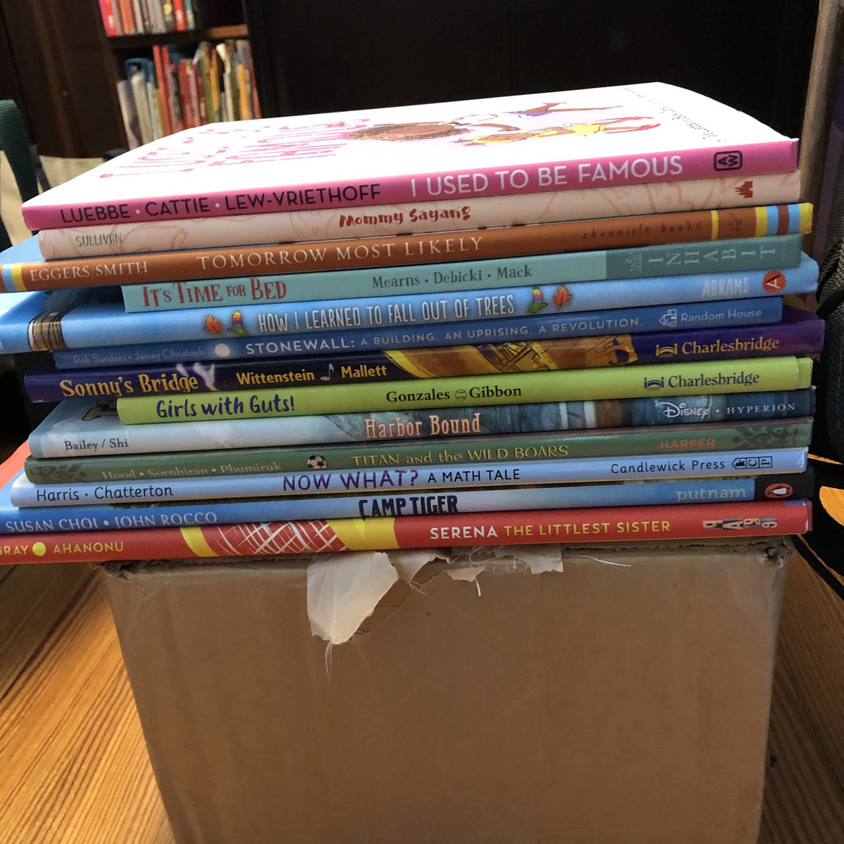 ChildrensBkPod's tweet photo. ✨New Giveaway!✨ Follow and R/T to enter! Comment on which box you would like  (middle grade or picture book). 📚 I plan on doing this every 2 weeks, so keep an eye out! Contest ends 7/2 @ 9pm EDT. US only. https://t.co/VR5yvW4GZE