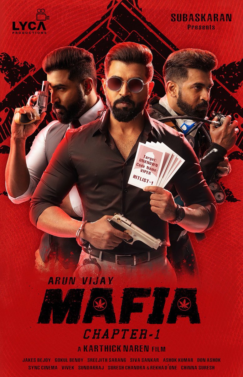iammrashad's tweet photo. Here is the surprise !
@arunvijayno1 in #Mafia produced by @LycaProductions, directed by @karthicknaren_M !
#AV28 All the Best Bro 🔥 https://t.co/Ld7aS4f5dy