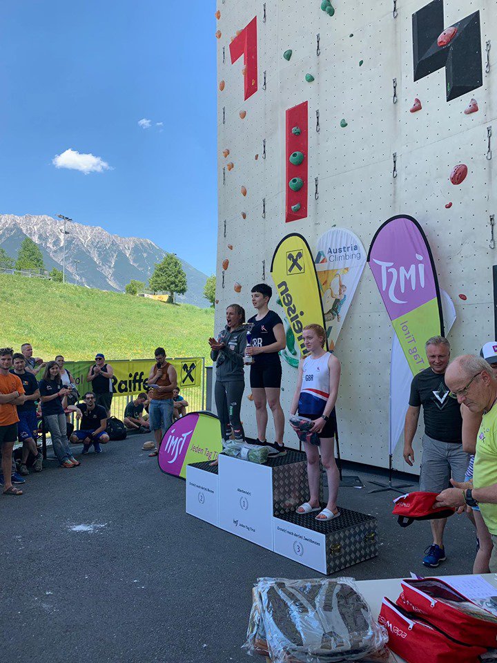 UoNSport's tweet photo. International Representation🇬🇧 | Congratulations to student Martha Evans who won bronze for team GB at the Para Climbing Masters event in Austria this weekend🥉

#GreenandGold #uonsport https://t.co/e0XpCdYbj8